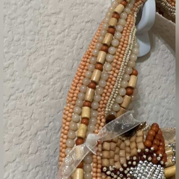 Handmade Beaded Multicolor Hobo Bag - Picture 5 of 11